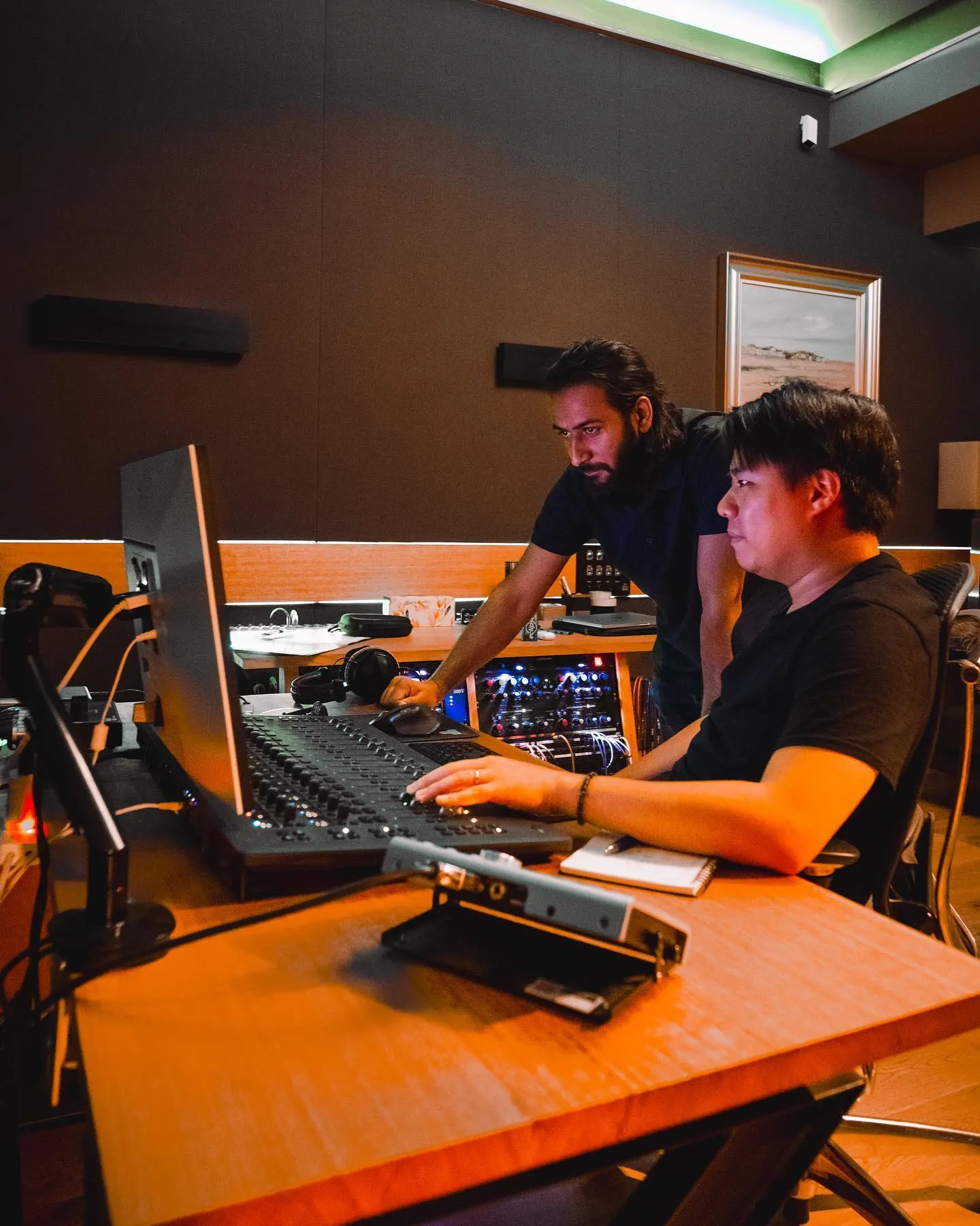 Inside Studio 1 at Kiln Studios