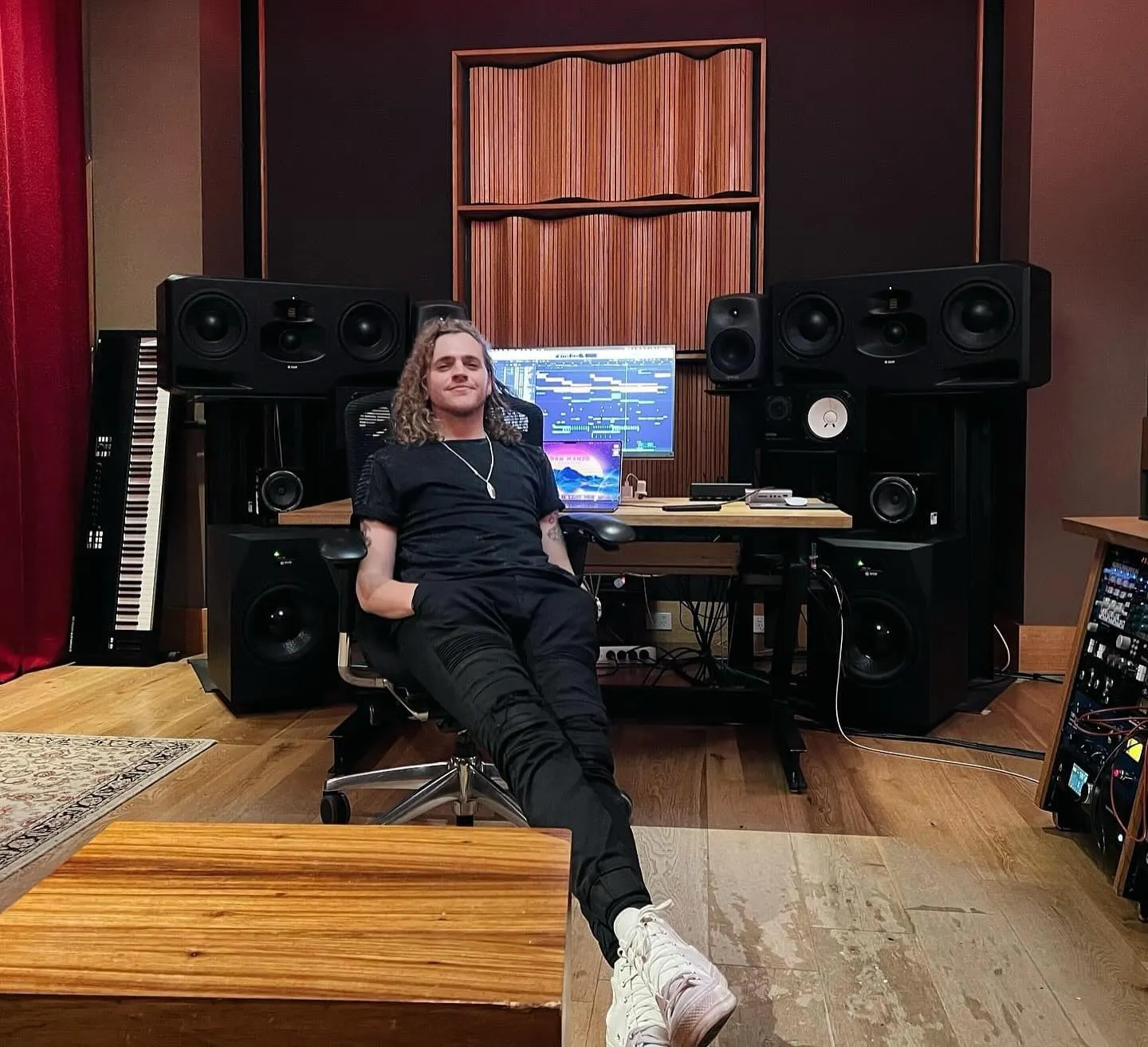 Inside Studio 1 at Kiln Studios