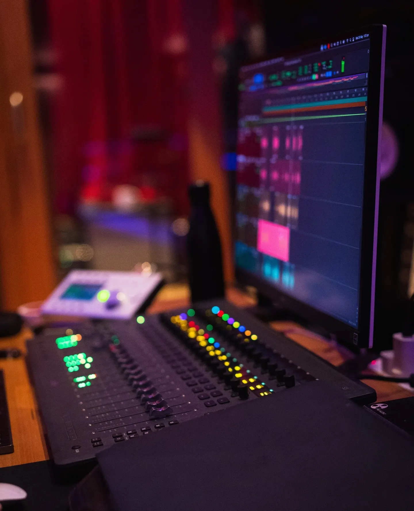 Inside Studio 1 at Kiln Studios