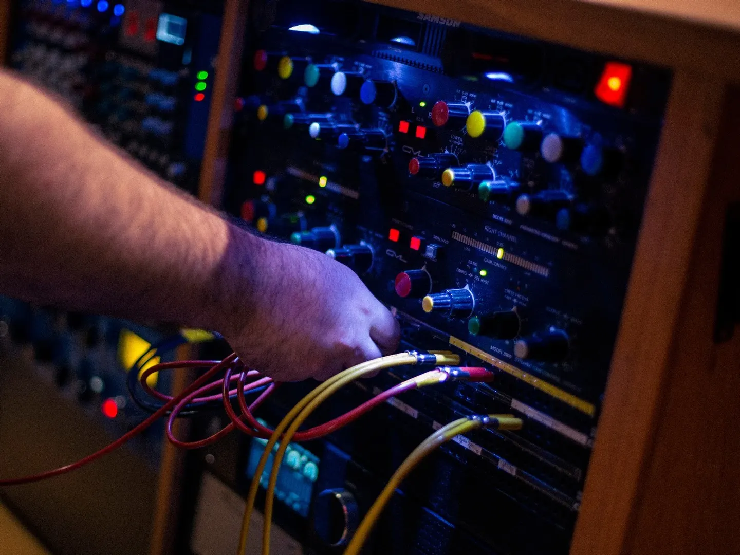 Inside Studio 1 at Kiln Studios