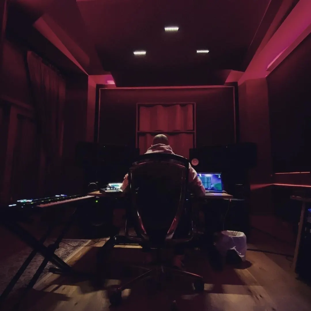 Inside Studio 1 at Kiln Studios