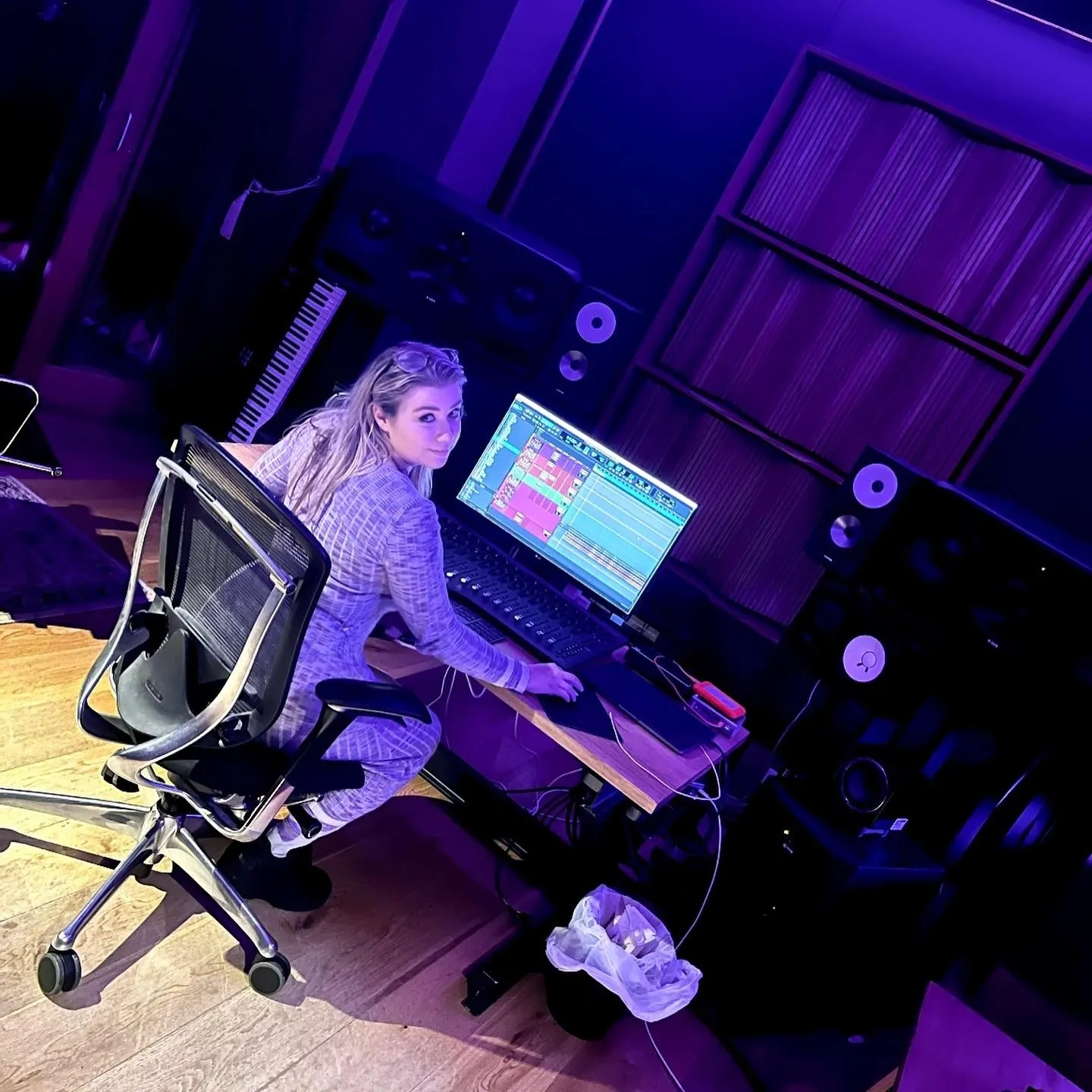 Inside Studio 1 at Kiln Studios