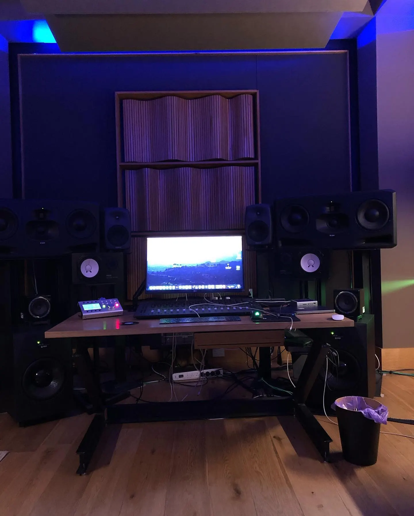 Inside Studio 1 at Kiln Studios