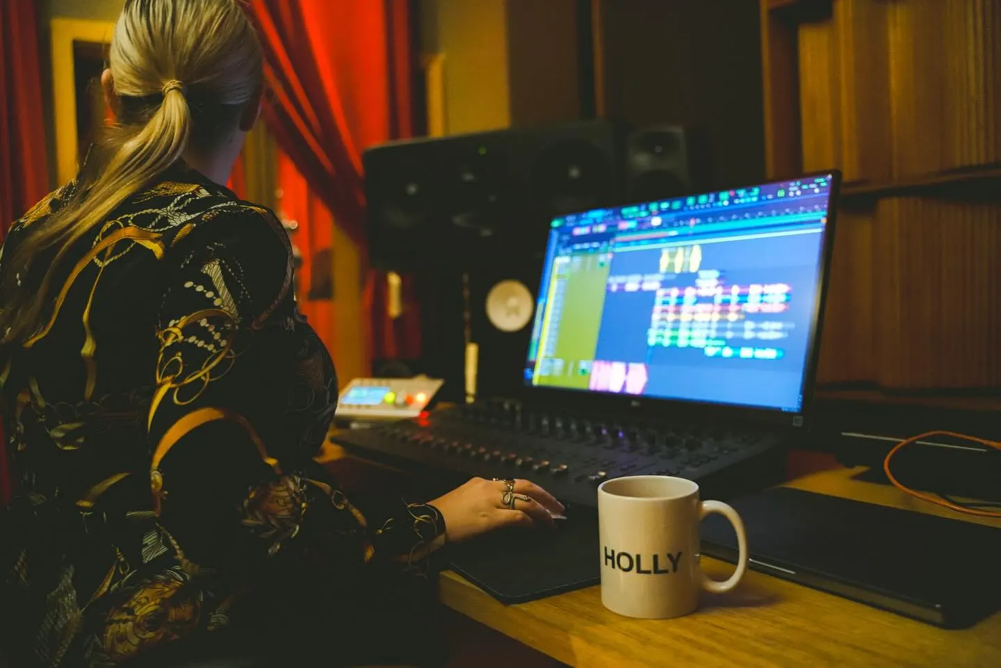 Inside Studio 1 at Kiln Studios