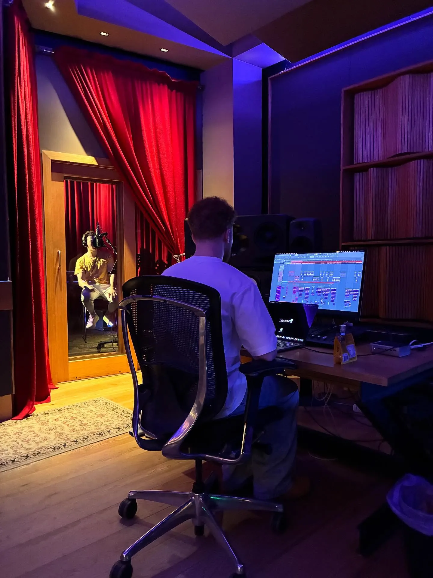Inside Studio 1 at Kiln Studios