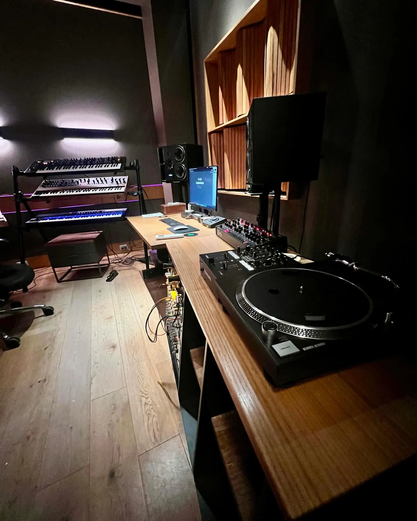 Inside Studio 2 at Kiln Studios