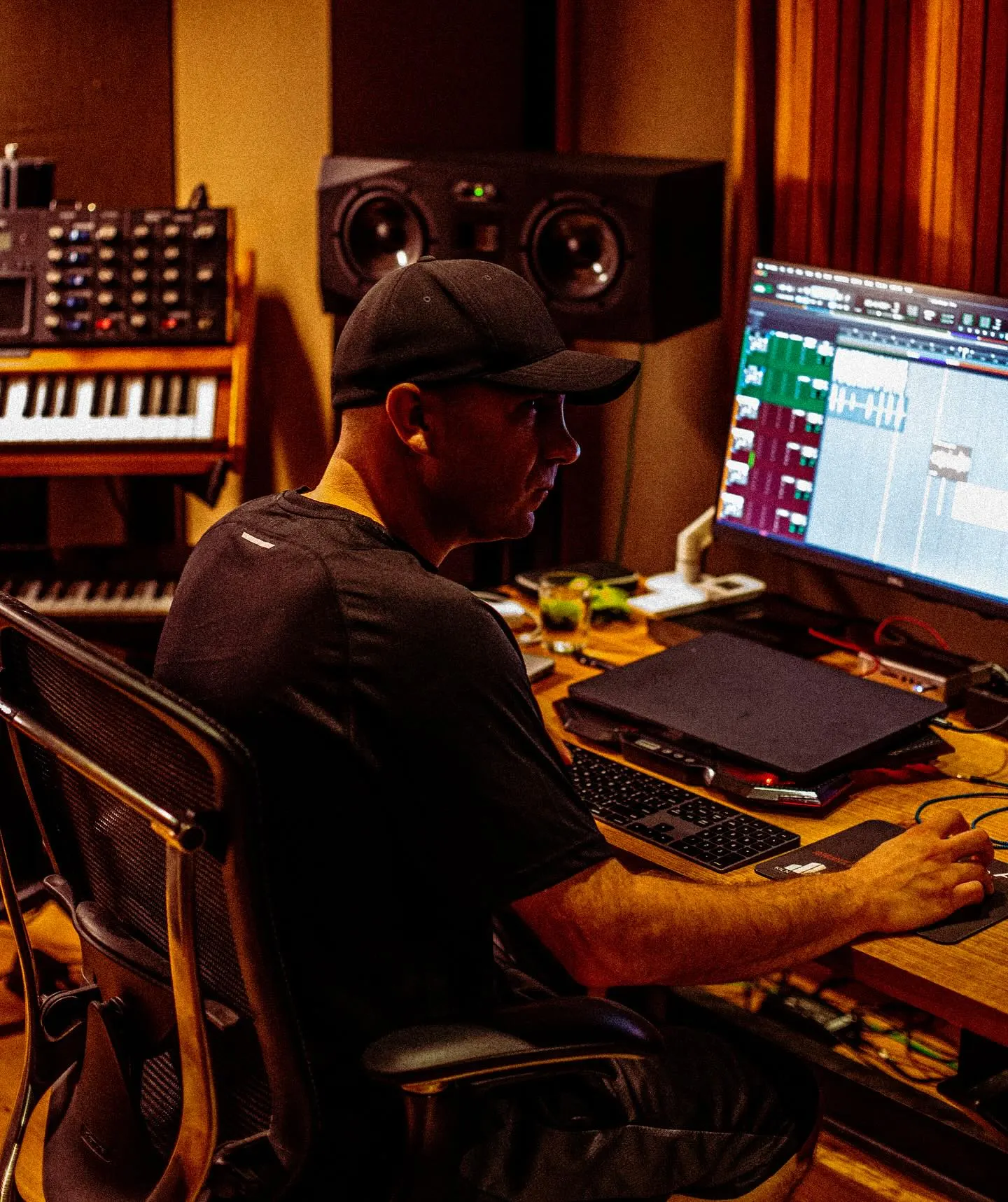 Inside Studio 2 at Kiln Studios
