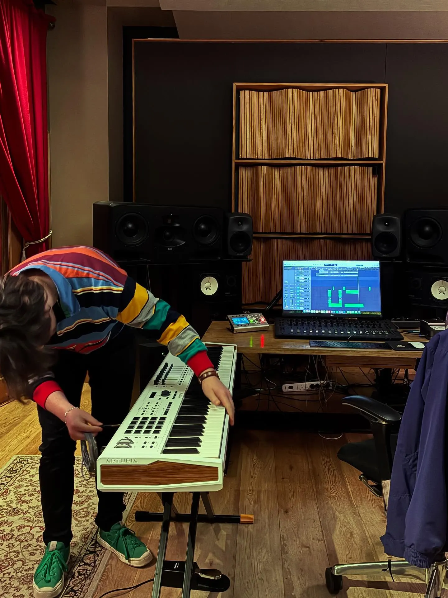 Inside Studio 2 at Kiln Studios