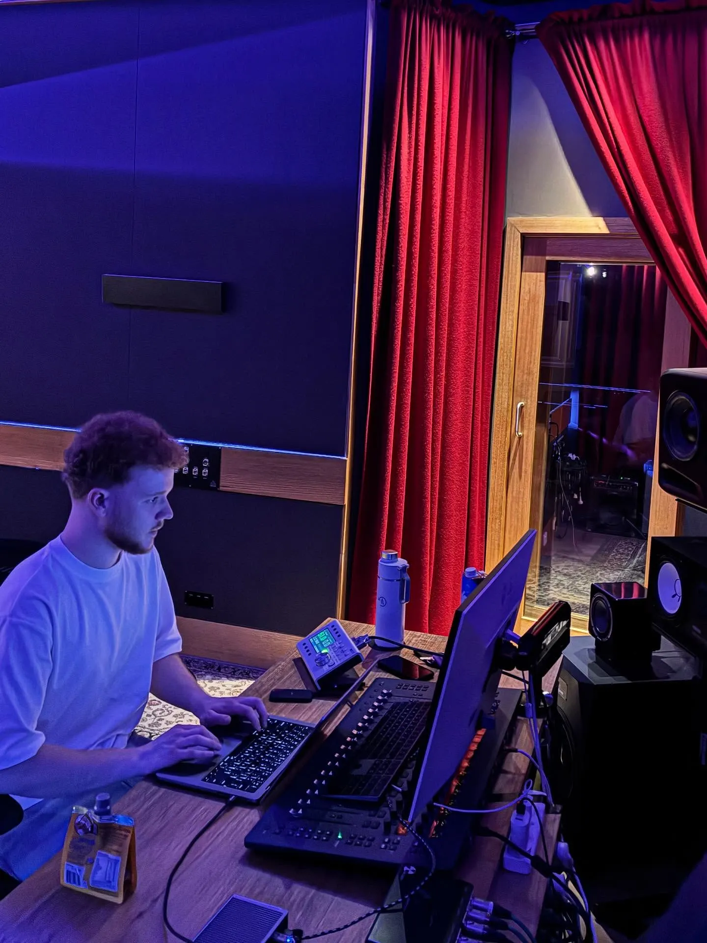 Inside Studio 2 at Kiln Studios