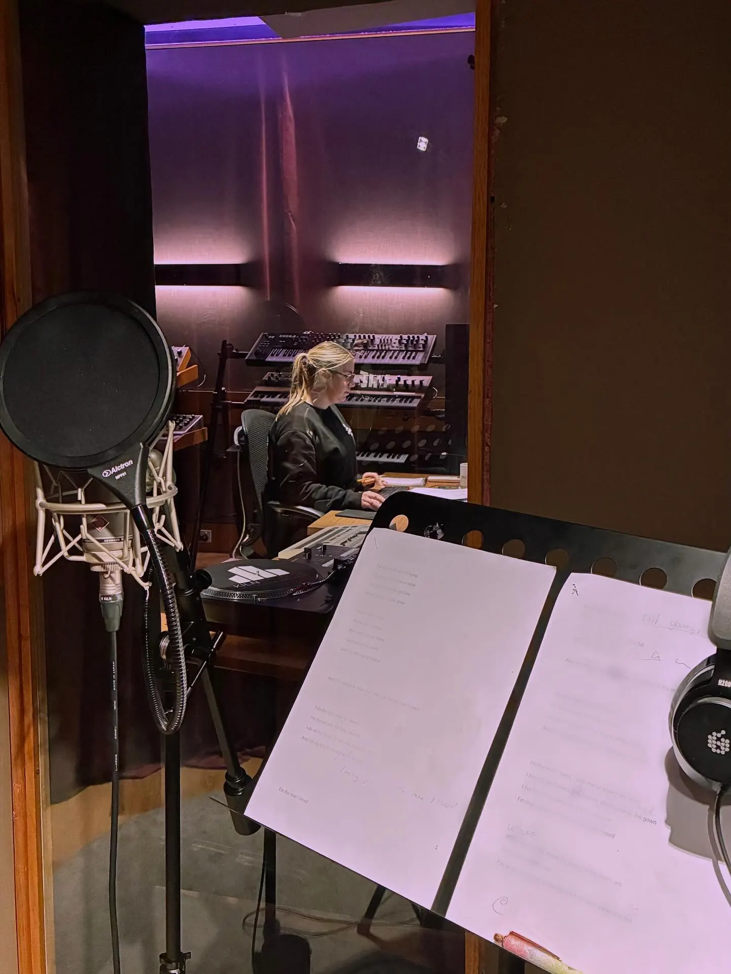 Inside Studio 2 at Kiln Studios