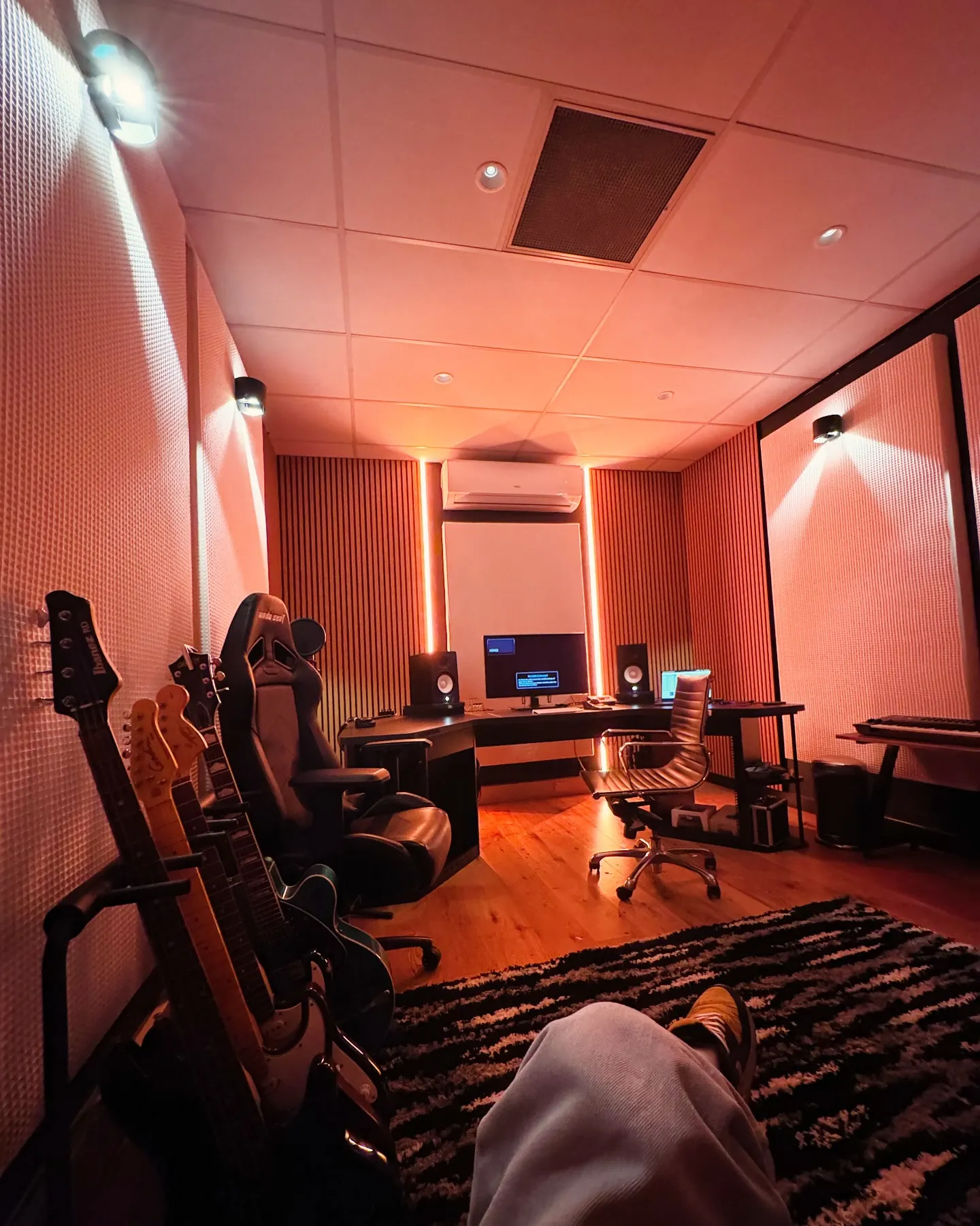 Inside Studio 3 at Kiln Studios