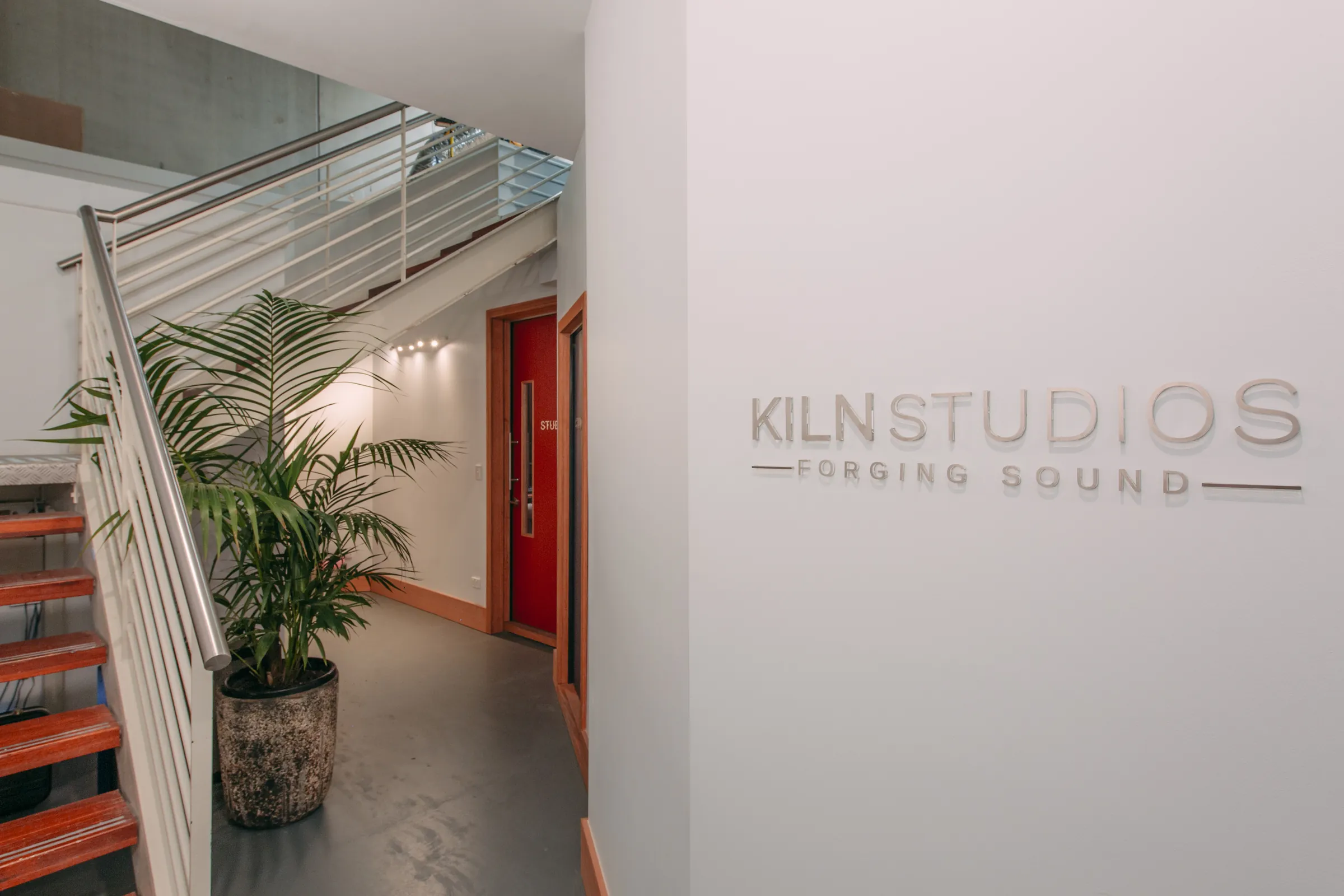 The Kiln Studios control room ready for a session